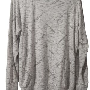 Classic Heather Gray Crewneck Sweater